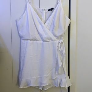Plus Size White ROMPER